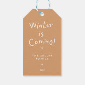 Kerstcadeau Label – Feestelijk Cadeaulabel (Achterkant)