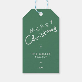 Kerstcadeau Label – Feestelijk Cadeaulabel