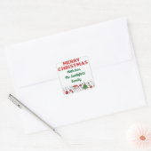 Kerstcadeau Label, gepersonaliseerd Label (Envelop)