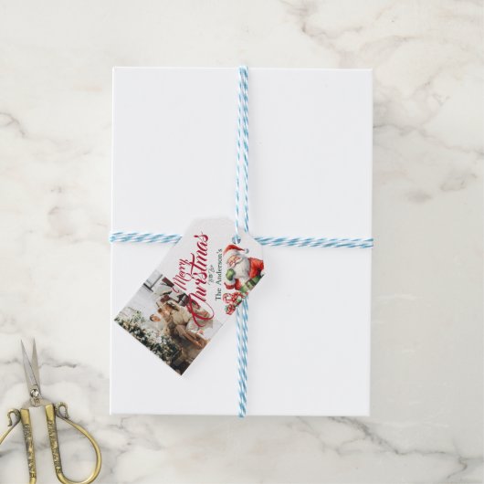 Kerstcadeau Label Gepersonaliseerde cadeau Labels Cadeaulabel (Met Touw)