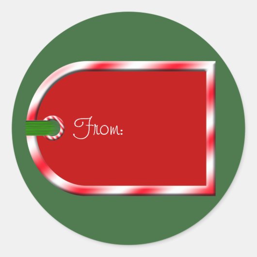 Kerstcadeau Label Holiday Design Envelope (Voorkant)