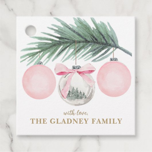 Kerstcadeau Label Kaarten (Voorkant)