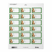  kerstcadeau Label Stickers 6 (Full Sheet)