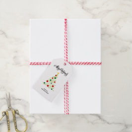 Kerstcadeau-labels Cadeaulabel