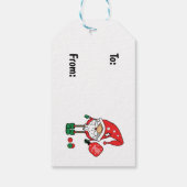 kerstcadeau labels cadeaulabel (Achterkant)