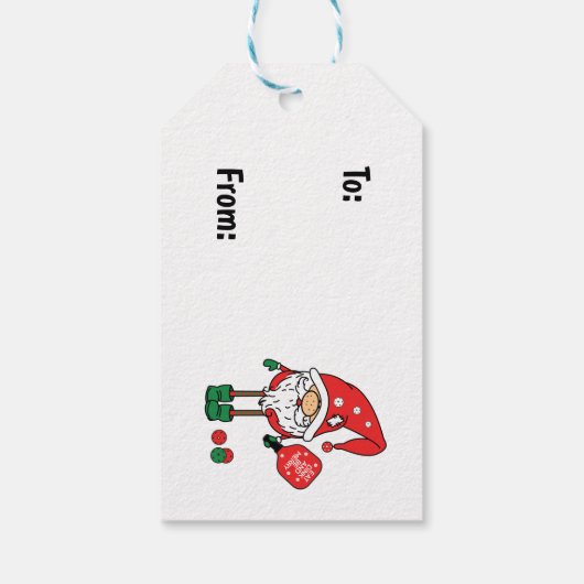 kerstcadeau labels cadeaulabel (Achterkant)