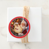 Kerstcadeau-labels met Sinterklaas Bedankjes Labels (In situ)