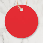 Kerstcadeau-labels met Sinterklaas Bedankjes Labels (Achterkant)