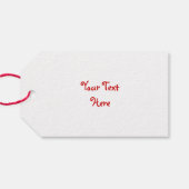 kerstcadeau labels wit kerstcadeau cadeaulabel (Achterkant Horizontaal)