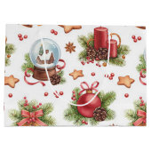  kerstcadeau large cadeautasje (Achterkant)