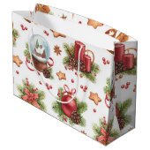  kerstcadeau large cadeautasje (Achterkant Gekanteld)