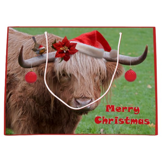 kerstcadeau large cadeautasje (Voorkant)