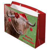 kerstcadeau large cadeautasje (Achterkant Gekanteld)