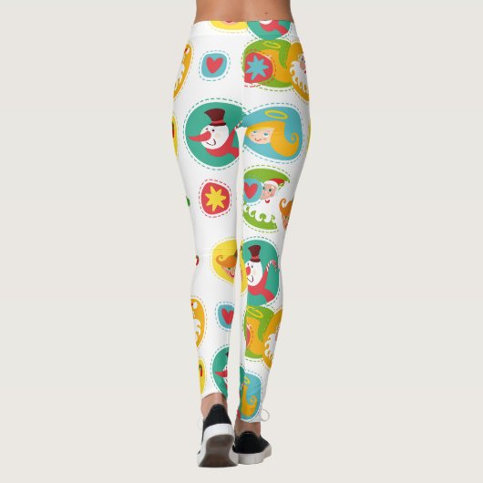 kerstcadeau leggings (Achterkant)