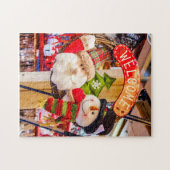 kerstcadeau legpuzzel (Horizontaal)