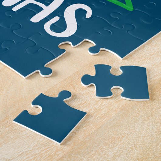 Kerstcadeau, liefste tot Kerstmis Legpuzzel (Zijkant)