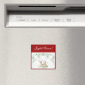 kerstcadeau magneet (Insitu (Vaatwasser))