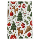 kerstcadeau medium cadeauzakje (Achterkant)