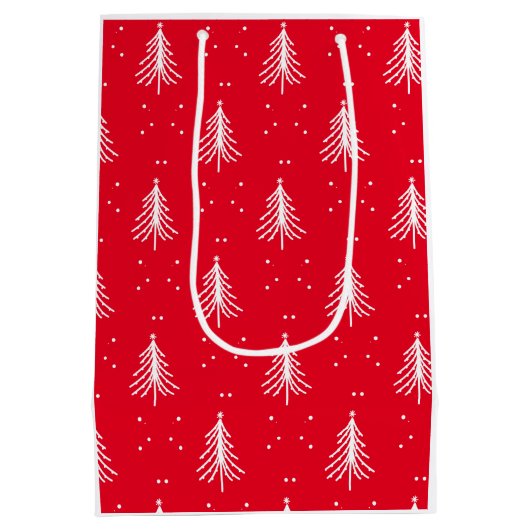 kerstcadeau medium cadeauzakje (Achterkant)