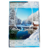 kerstcadeau medium cadeauzakje (Voorkant)