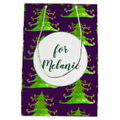 kerstcadeau medium cadeauzakje (Achterkant)