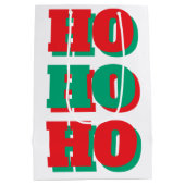 kerstcadeau medium cadeauzakje (Achterkant)