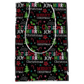 kerstcadeau medium cadeauzakje (Voorkant)