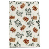 kerstcadeau medium cadeauzakje (Voorkant)