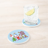 kerstcadeau met #2 Onderzetter (Zijkant)