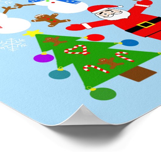 kerstcadeau met #2 Poster (Hoek)