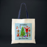 kerstcadeau met #3 Canvas tas<br><div class="desc">kerstcadeau #3</div>