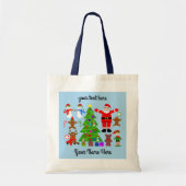 kerstcadeau met #3 Canvas tas (Voorkant)