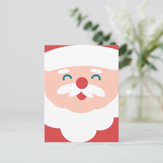 kerstcadeau met kerstcadeau voor kerstmis voor ker briefkaart (Staand voorkant)