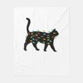 kerstcadeau met kerstcadeaus voor kerstmis bij die fleece deken (Voorkant)