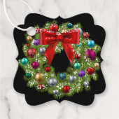 kerstcadeau met Label (Voorkant)