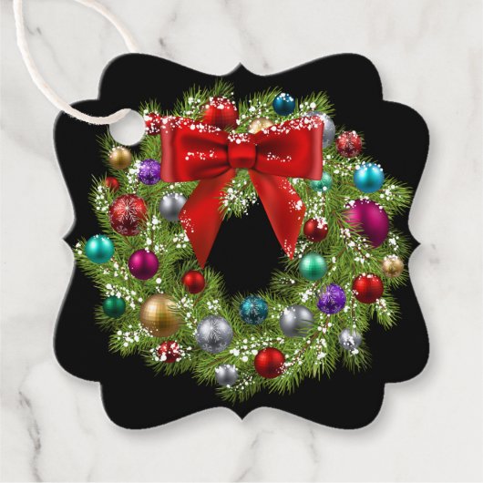 kerstcadeau met Label (Voorkant)