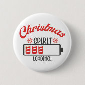 kerstcadeau met lade Funny Holiday Ronde Button 5,7 Cm (Voorkant)