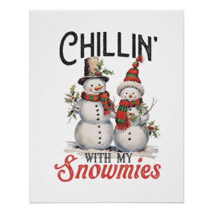 Kerstcadeau met mijn snoeien perfect poster