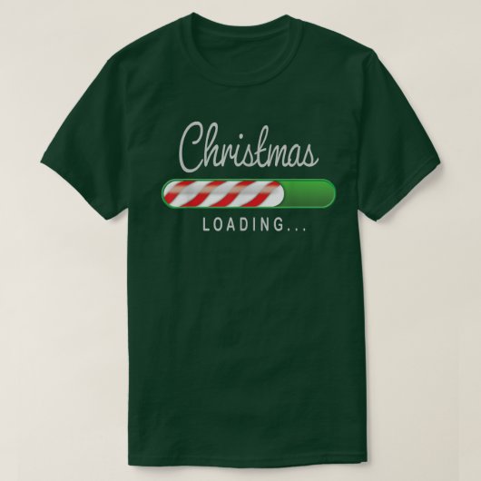 kerstcadeau met snoepje Nerd Geek Fun T-shirt (Design voorkant)