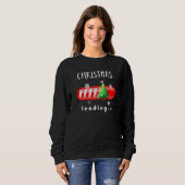 kerstcadeau met snoepje Nerd Geek Fun Trui (Voorkant volledig)