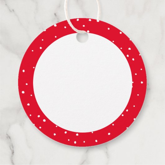 KERSTCADEAU MET VREUGDE elegante kalligrafie zwart Bedankjes Labels (Achterkant)