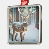 kerstcadeau metalen ornament (Links)