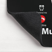 Kerstcadeau | Mijn wijn roept en ik moet gaan Muismat (Hoek)