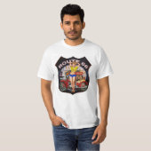 kerstcadeau Mode ROUTE 66 Novelty Tee Shirt (Voorkant volledig)