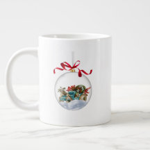 Kerstcadeau mok – Kerst koffie- en cacaokopje voor
