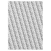 kerstcadeau, mooie kerstbomen, zwart tafelkleed (Voorkant)