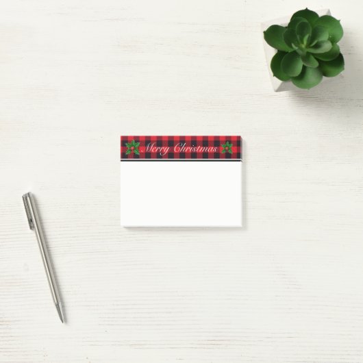 kerstcadeau na ontvangst notitie post-it® notes (Kantoor)