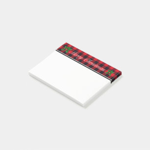 kerstcadeau na ontvangst notitie post-it® notes