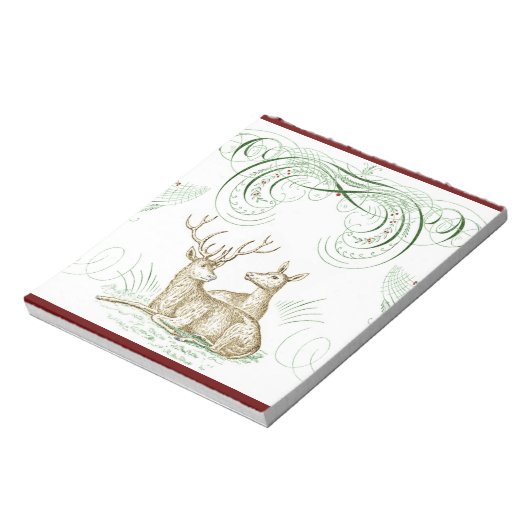 kerstcadeau notitieblok (Linkerzijde)