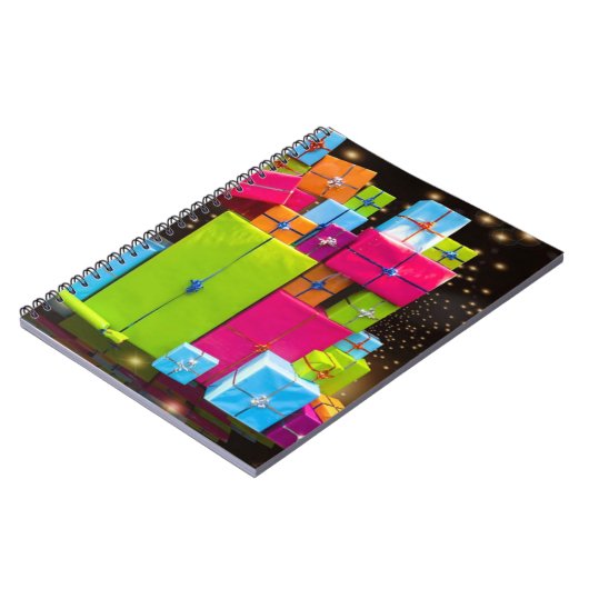 kerstcadeau notitieboek . (Linkerzijde)